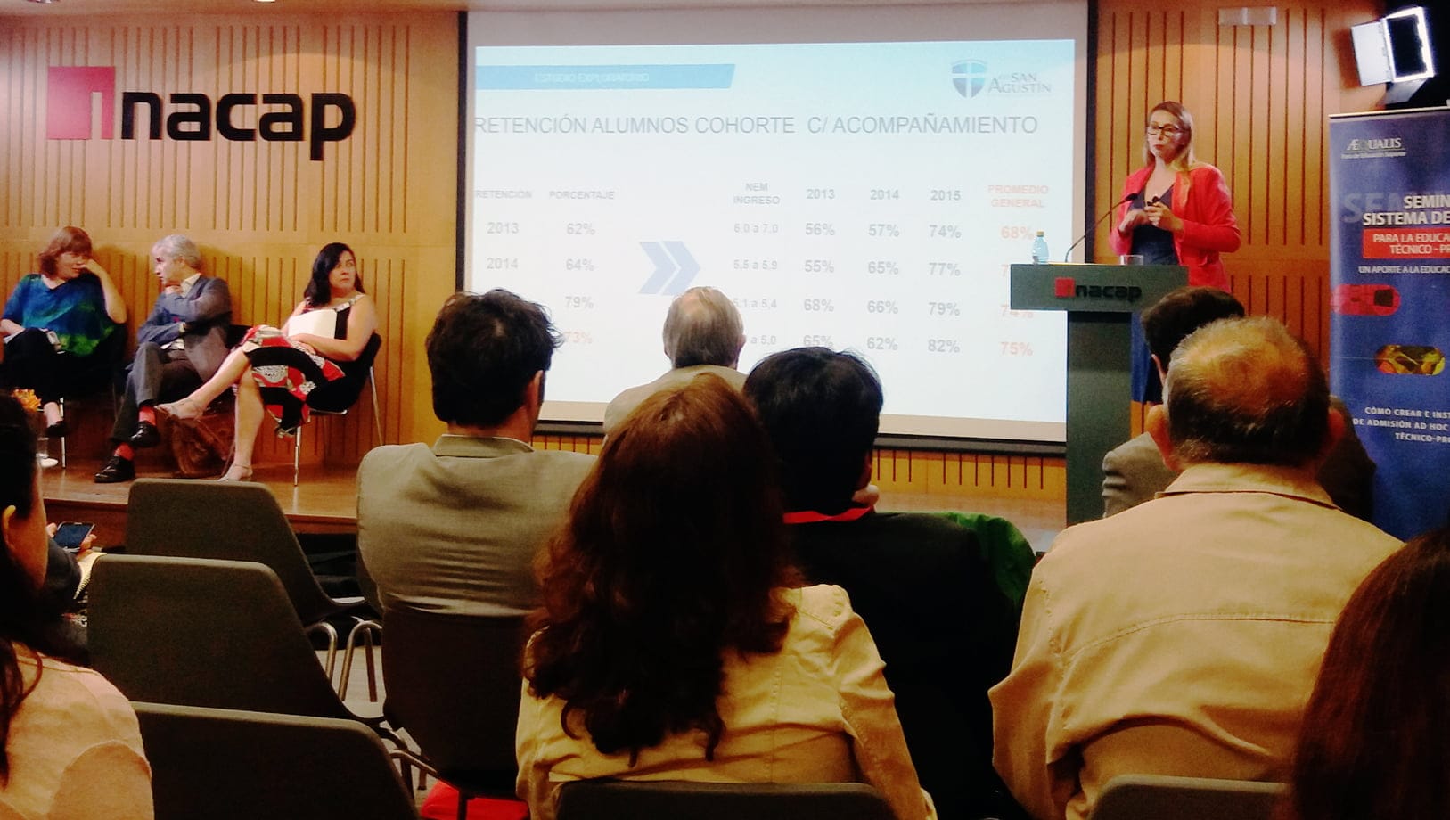 CFT San Agustín presentó su modelo en seminario “Admisión para la Educación Superior Técnico-profesional”