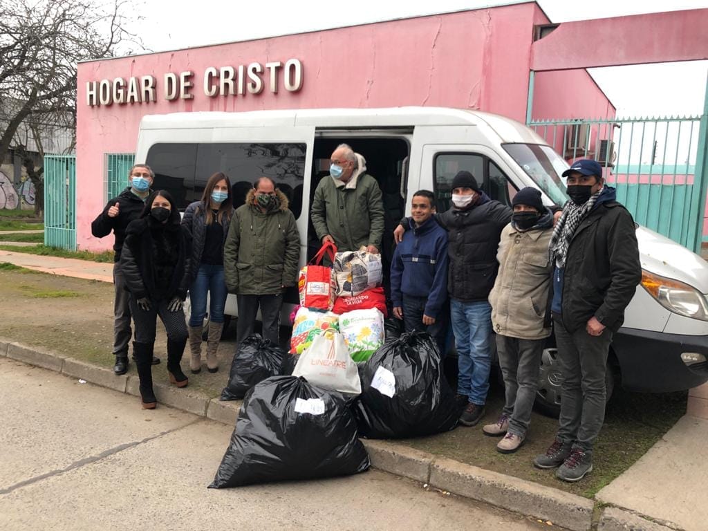 Sede Obispo Carlos González Cruchaga lanza campaña solidaria impulsada por la Unidad Pastoral y la carrera Técnico en Trabajo Social